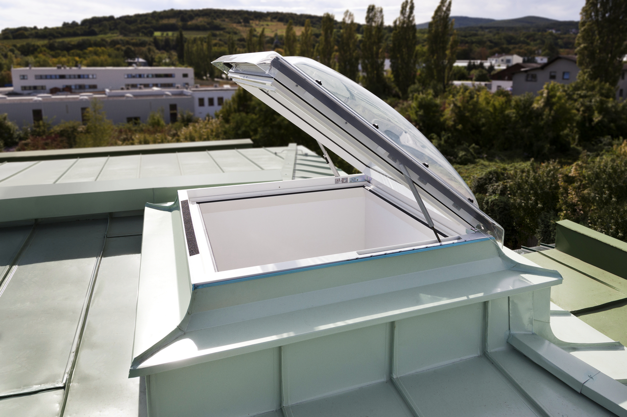 VELUX professional VELUX flat roof emergency exit dome